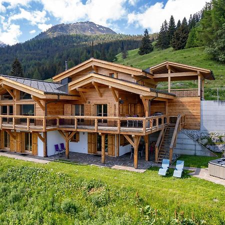 Chalet Flocon De Neige - Jacuzzi - Sauna 拉茨欧马兹 外观 照片