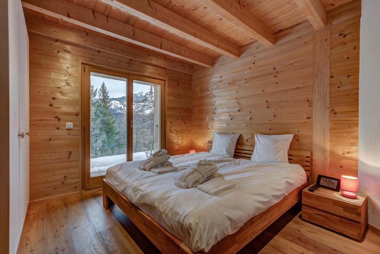 Chalet Flocon De Neige - Jacuzzi - Sauna 拉茨欧马兹 外观 照片