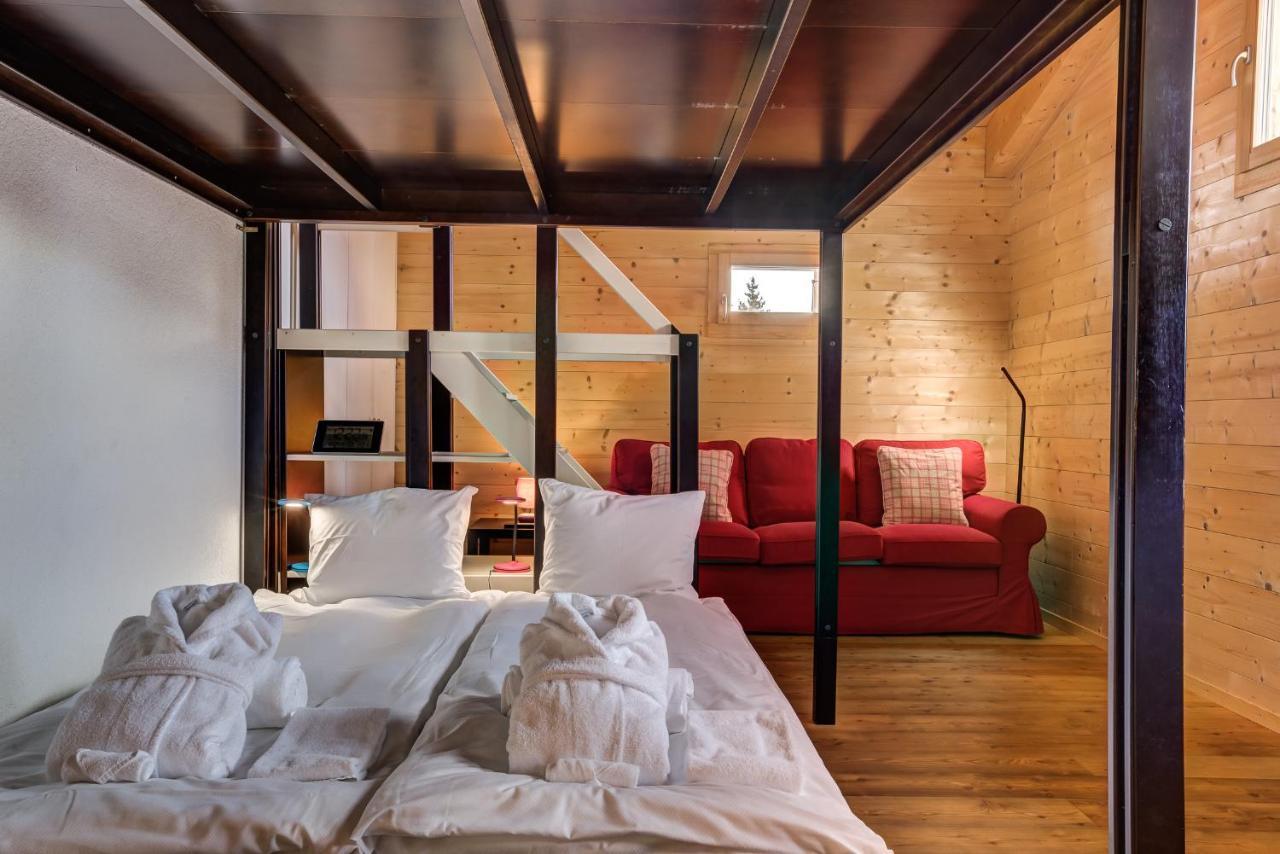 Chalet Flocon De Neige - Jacuzzi - Sauna 拉茨欧马兹 外观 照片