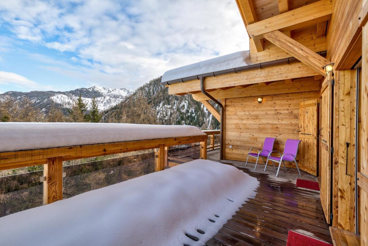 Chalet Flocon De Neige - Jacuzzi - Sauna 拉茨欧马兹 外观 照片