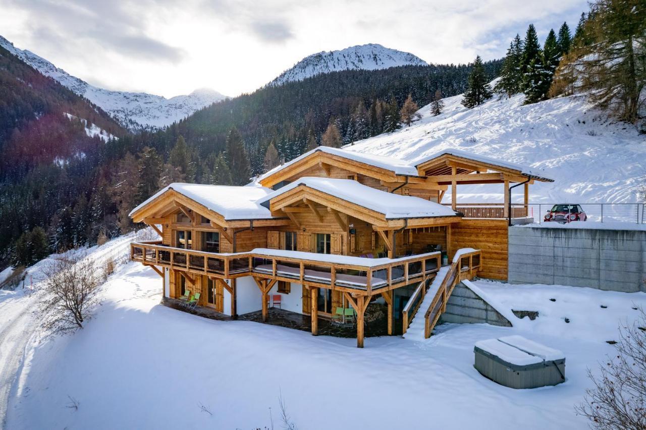 Chalet Flocon De Neige - Jacuzzi - Sauna 拉茨欧马兹 外观 照片