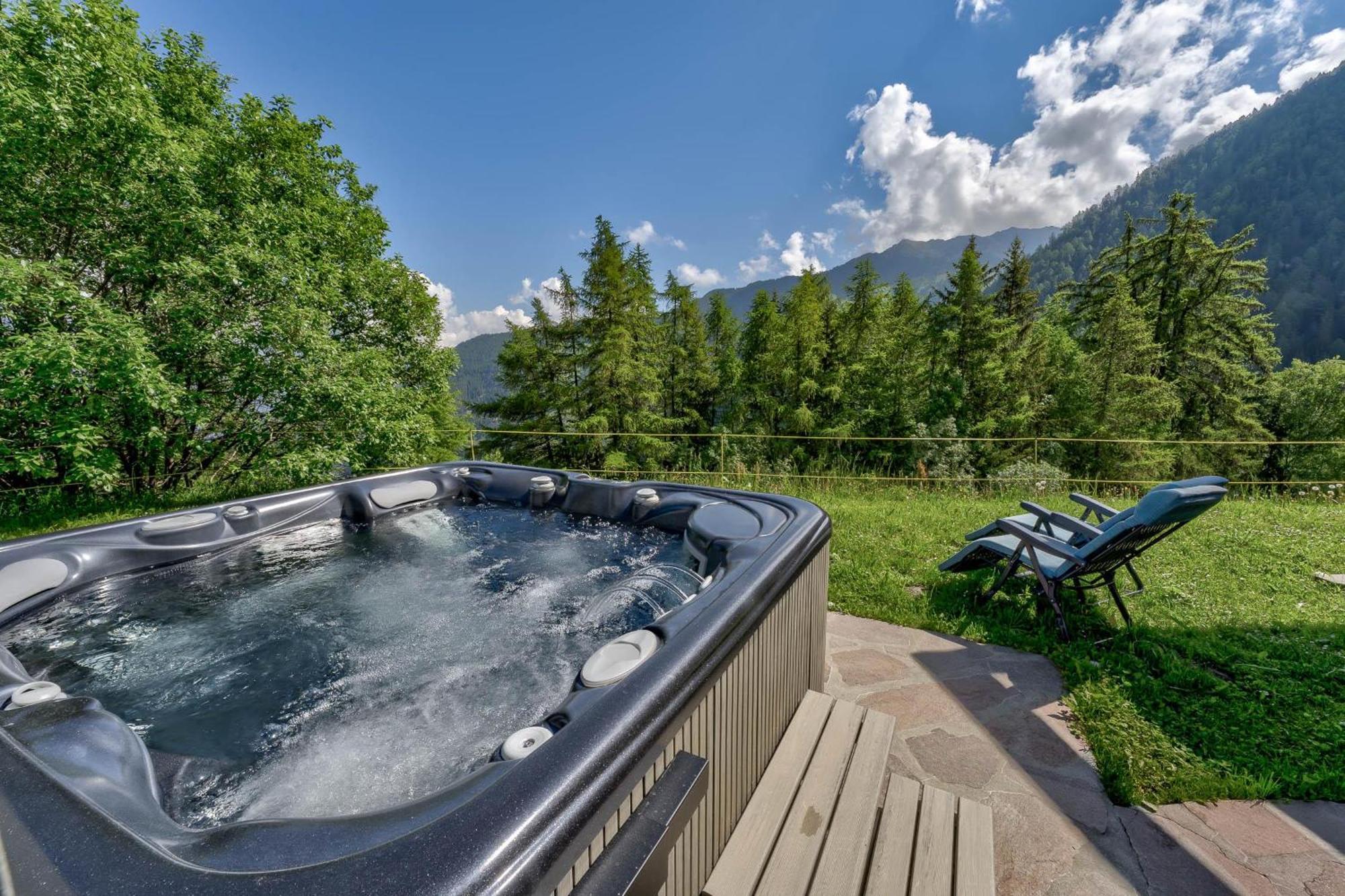 Chalet Flocon De Neige - Jacuzzi - Sauna 拉茨欧马兹 外观 照片