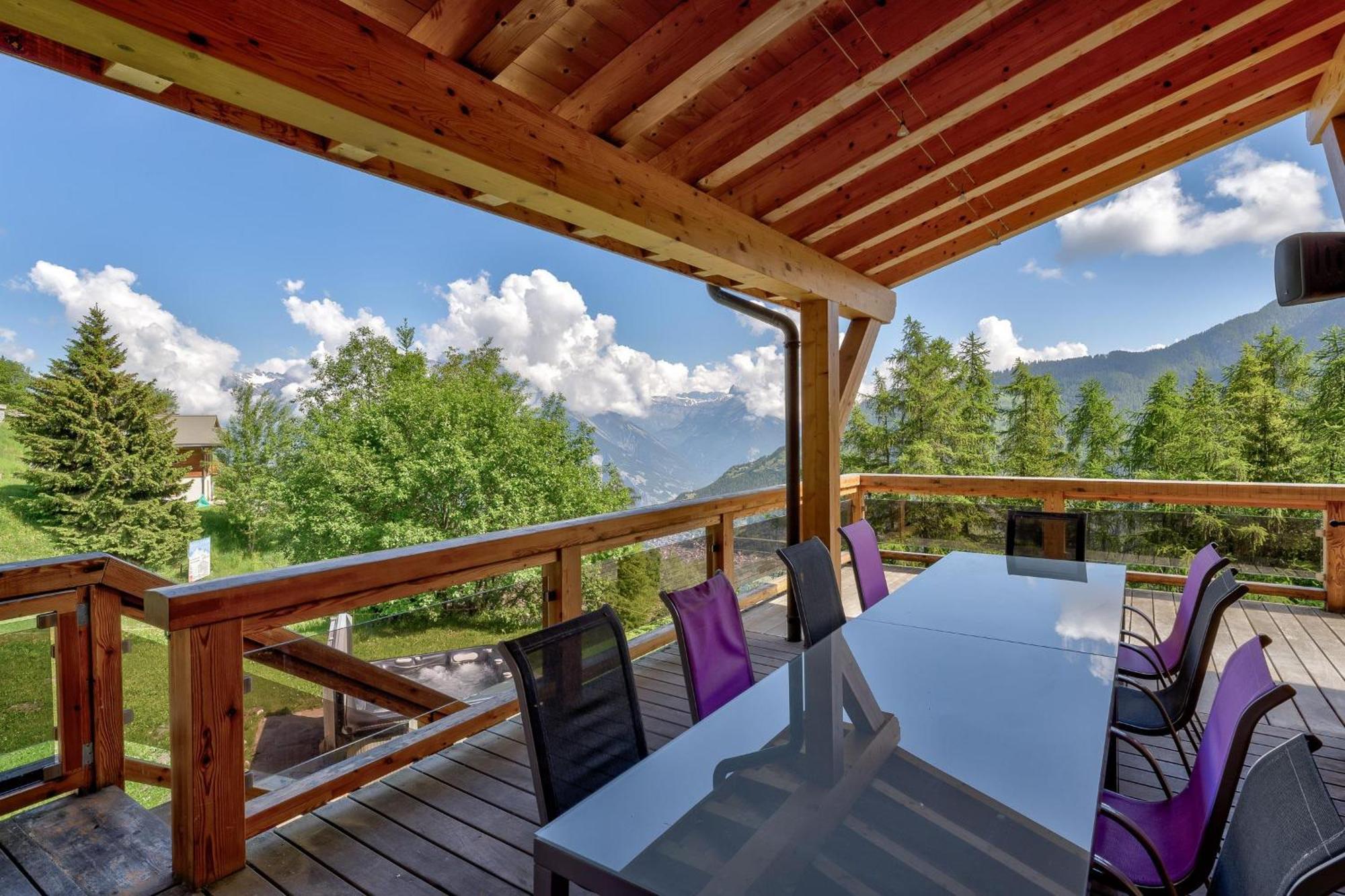 Chalet Flocon De Neige - Jacuzzi - Sauna 拉茨欧马兹 外观 照片