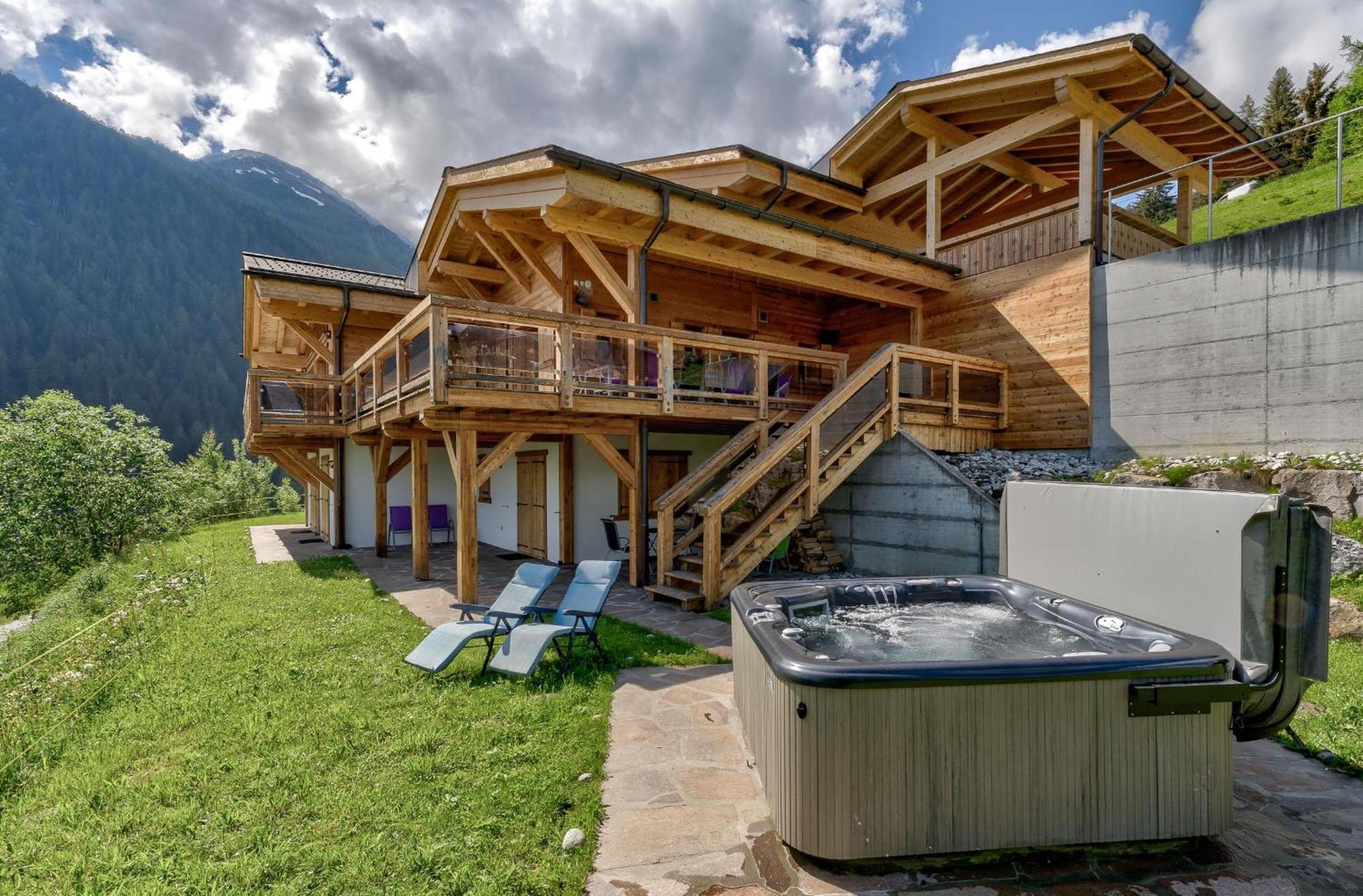 Chalet Flocon De Neige - Jacuzzi - Sauna 拉茨欧马兹 外观 照片