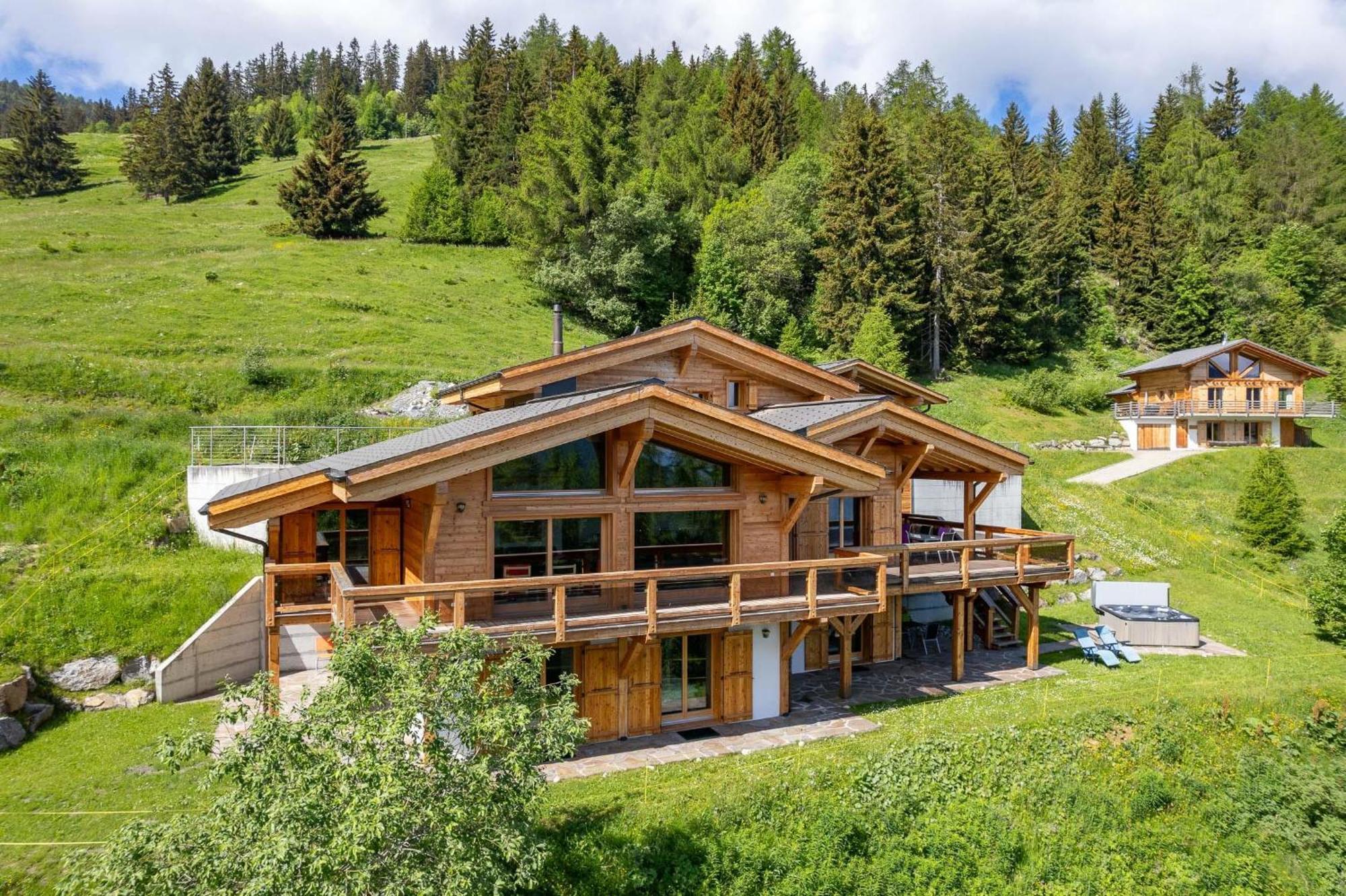 Chalet Flocon De Neige - Jacuzzi - Sauna 拉茨欧马兹 外观 照片